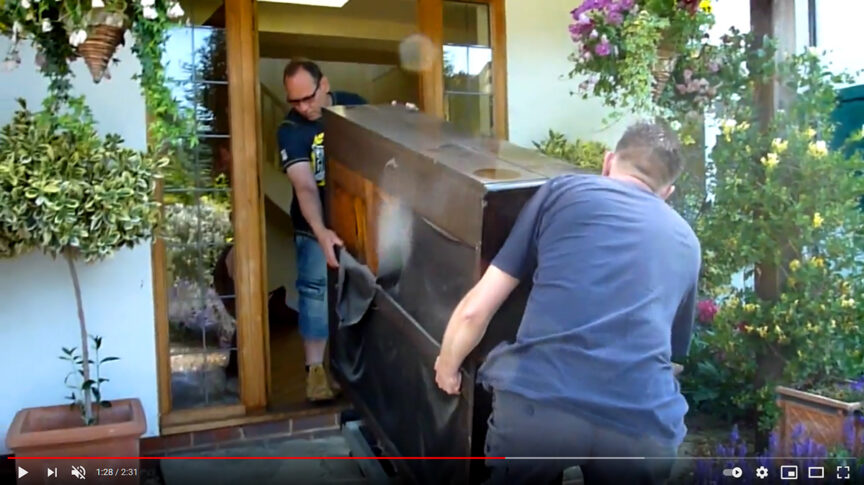 Piano Disposal in Tonbridge, YouTube Capture